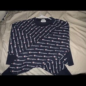 Champion crop top sweater.